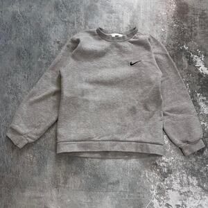 Vintage 90s Nike Mini Swoosh Sweatshirt Kids Medium